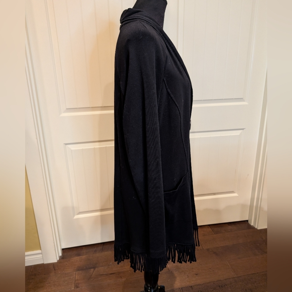 Barbara Lesser Fringe Cardigan - Picture 5 of 7